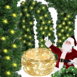 Girlanda CHOINKOWA ŚWIĄTECZNA GĘSTA JAK ŻYWA Łańcuch Świąteczny 300cm 70LED