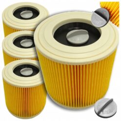 3x FILTR DO ODKURZACZA KARCHER WD3 200 WD2 MV2 MV3 SE4001 WD 3.200 KWD1 2