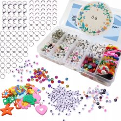 ZESTAW DO ROBIENIA BRANSOLETEK KORALIKI LITERKI La Creativa Beads & Links