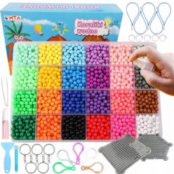KORALIKI WODNE MAGIC BEADS 3000+elem Pudełko AQUA PREZENT URODZINY IMIENINY
