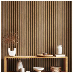 Tapeta LAMELE DREWNO 50cm x10m nowoczesna imitacja DESKI ścienne efekt 3D