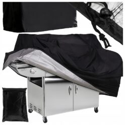 DUŻY POKROWIEC OSŁONA NA GRILL GAZOWY GRILLA WODOODPORNY 145x61x117 cm
