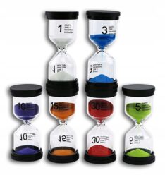 KLEPSYDRA DLA DZIECI KLEPSYDRY 1/3/5/10/15/30 MIN PREZENT KOMPLET KOLOROWE