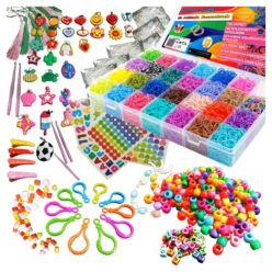 GUMKI DO ROBIENIA BRANSOLETEK ZESTAW 15000 MOCNE TRWAŁE ŻYWOTNE XXL PL MEGA