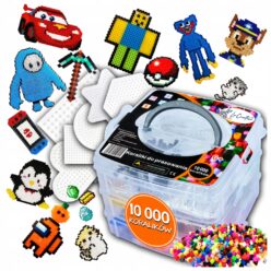 KORALIKI do PRASOWANIA 10000 szt SZABLONY Walizka XXL Kuferek AKCESORIA MIX