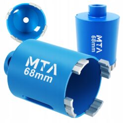 OTWORNICA SEGMENTOWA DIAMENTOWA 68mm KORONKA WIERTŁO DO BETONU PUSZEK