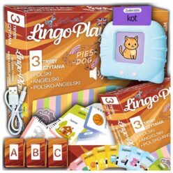 Czytnik Kart POLSKI ANGIELSKI Do Nauki NAJWIĘKSZY 1020+ SŁÓW TRZY TRYBY HQ