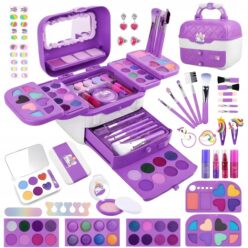 KOSMETYKI DLA DZIECI kuferek XXL z kosmetykami ZESTAW makijaż do malowania