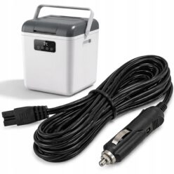 KABEL DO LODÓWKI turystycznej samochodowej 4m PRZEWÓD 12V 24V zasilający HQ