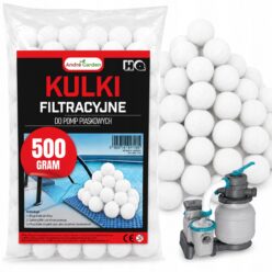 Kulki filtracyjne do basenu pompy filtrujące XL 500g 0,5KG NAJWYŻSZA JAKOŚĆ