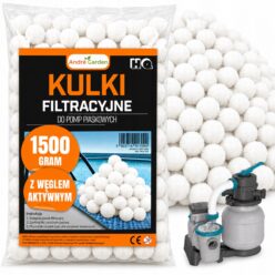 Kulki filtracyjne do basenu pompy filtrujące 1500g 1,5 KG NAJWYŻSZA JAKOŚĆ