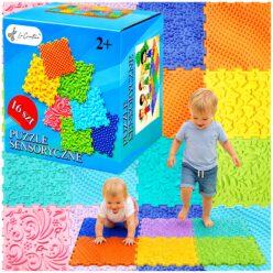 Ścieżka sensoryczna Puzzle 16EL mata do Masażu Stóp ortopedyczne dla dzieci