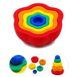 Ścieżka Sensoryczna Kamienie Balansujące XXL Trening Równowagi PUZZLE 5 el